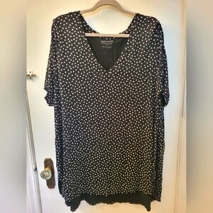 4 for $30 🌈 Pennington short sleeve high low tunic top size 4X